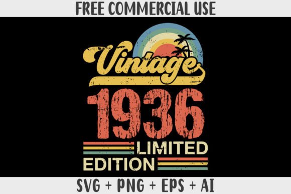 Download Retro Vintage 1936 Limited Edition - 1936 Collection