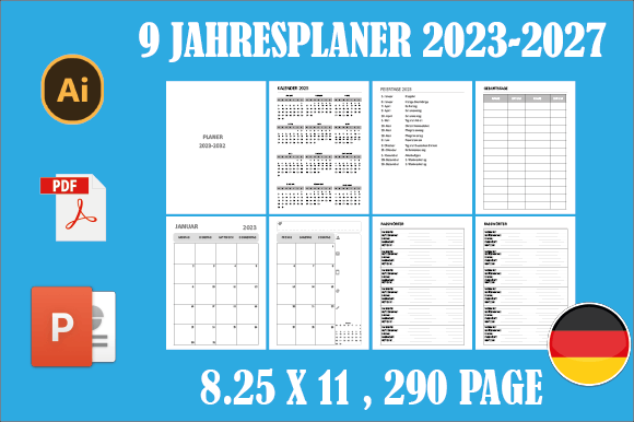 Download Daily Planner July 2022-June 2032 - Planner Collection