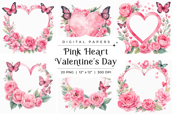 Download Pink Heart Valentines Day Background - Heart valentines Collection