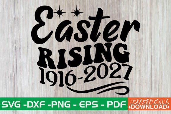 Download EASTER RISING 1916-2027 Retro SVG - Premium Resources