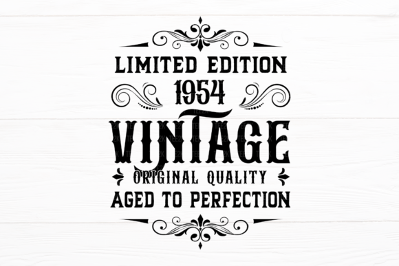 Download 70th Birthday 1954 Vintage Perfection - 1954 Collection