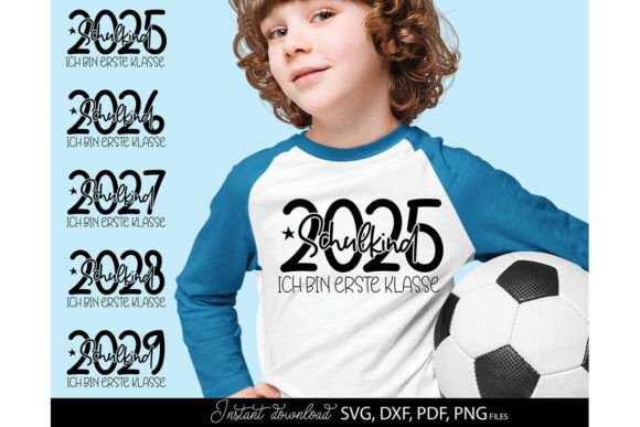 Download Schulkind 2024–2029 SVG Bundle SVG PNG - 2024 Collection